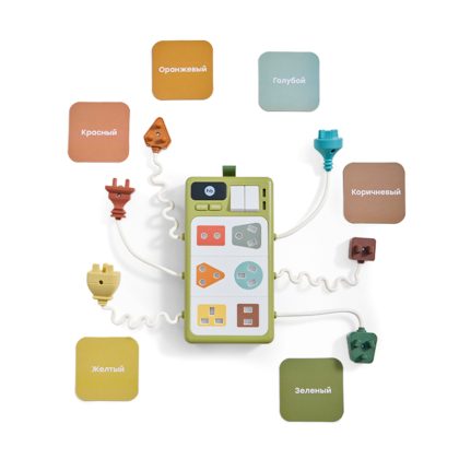 Игрушка развивающая SOCKETS HAPPY BABY