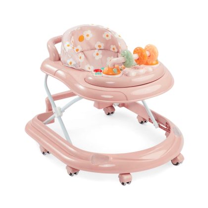 Ходунки "SMILEY V2" (pink) Happy Baby