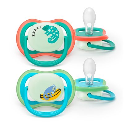 Пустышка Philips Avent Ultra Air Nighttime 6-18м 2 шт SCF376/28