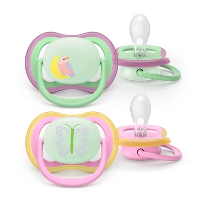 Пустышка Philips Avent Ultra Air Nighttime 6-18м 2 шт SCF376/29