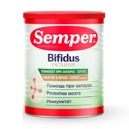 Semper молочная смесь Семпер бифидус Эксклюзив 1 (400грх12)
