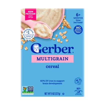 Каша Gerber мультизерновая 6м+ 227 гр