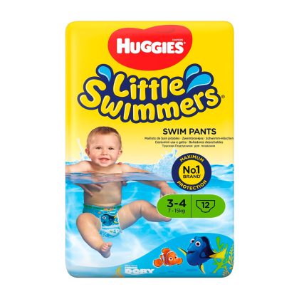 Трусики для плавания Huggies Little Swimmers 7-12 кг 12шт
