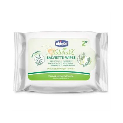 Салфетки защитные от комаров Naturalz, 20 шт Chicco