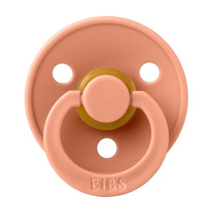 Пустышка Bibs colour Peach 0-6м 1шт