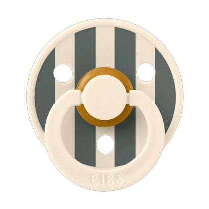 Пустышка Bibs Studio colour Ivory/Pine  0-6м 1шт