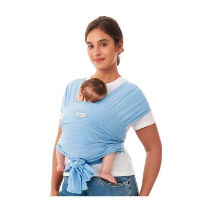 Слинг-переноска Momcozy из дышащей ткани Blue