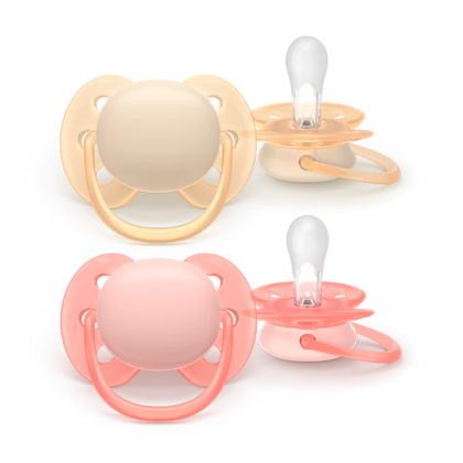 Пустышка Philips Avent Ultra Soft 0-6м+ 2 шт SCF091/38
