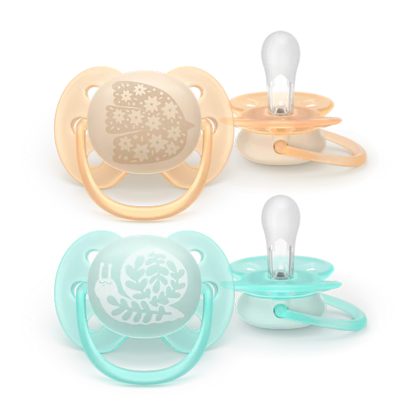 Пустышка Philips Avent Ultra Soft 0-6м+ 2 шт SCF091/41