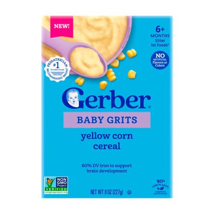 Каша Gerber кукурузная 6м+ 227 гр