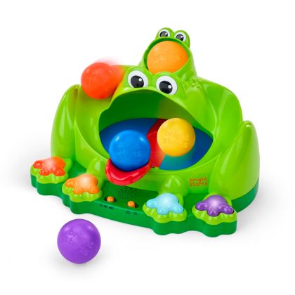 Игрушка музыкальная развивающая Bright Starts Frog ball play