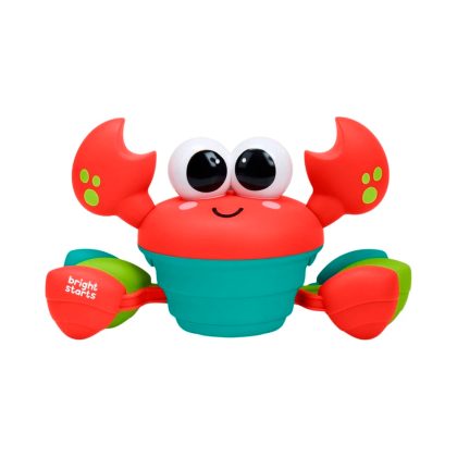 Игрушка музыкальная Bright Starts Rockin'crawling crab красный