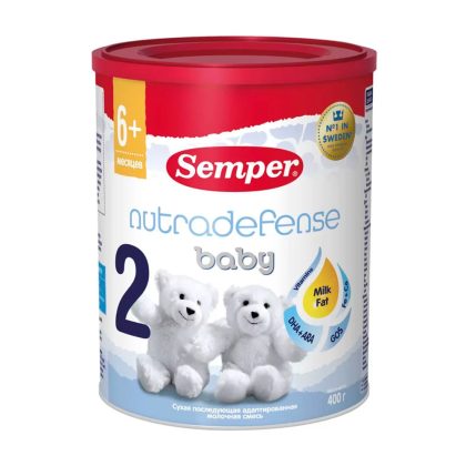 Semper молочная смесь Сэмпер бэби нутрадефенс 2 (400грx12)