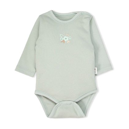 Боди с длинным рукавом (Cute Girl) BEBETTO Девочки Мятный 0-3M/62CM