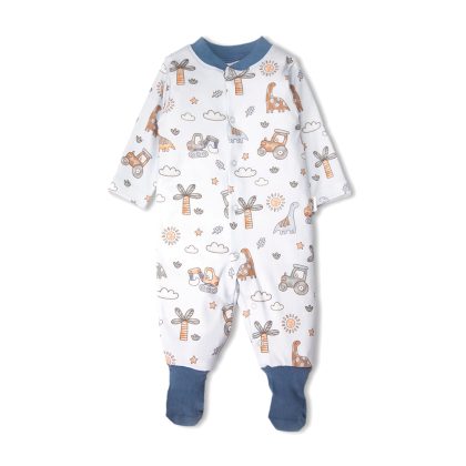 Слип (Stone Age) BEBETTO Мальчики Синий 0-3M/62CM