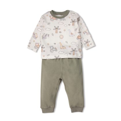 Пижама (Stone Age) BEBETTO Мальчики Зеленый 18-24M/92CM
