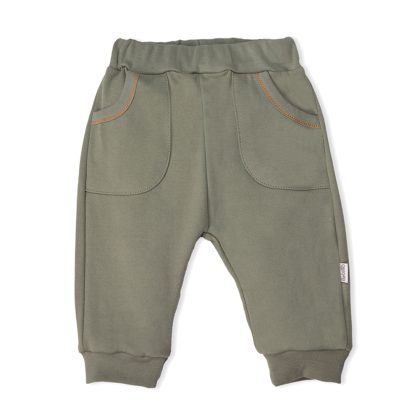 Штанишки (Stone Age) BEBETTO Мальчики Зеленый 6-9M/74CM