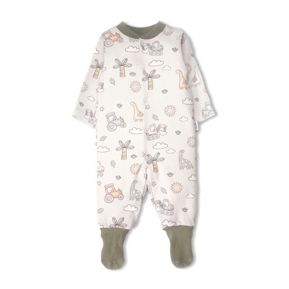 Слип (Stone Age) BEBETTO Мальчики Зеленый 0-3M/62CM