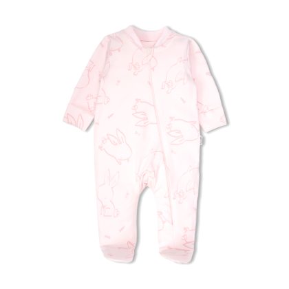 Слип (Rabbit and carrots) BEBETTO Девочки Розовый 3-6M/68CM