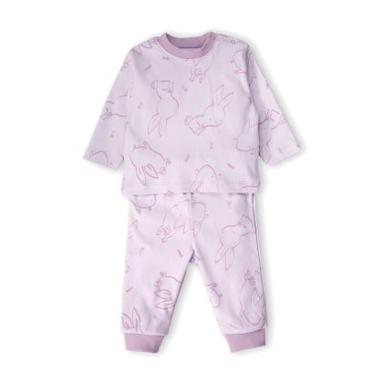 Пижама (Rabbit anf carrots) BEBETTO Девочки Лиловый 24-36M/98CM