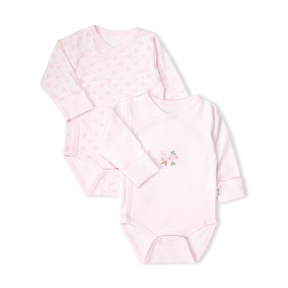 Набор боди 2шт. (Cute Girl) BEBETTO Девочки Розовый 1-3M/62CM