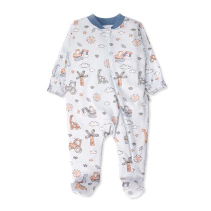 Слип (Stone age) BEBETTO Мальчики Синий 3-6M/68CM