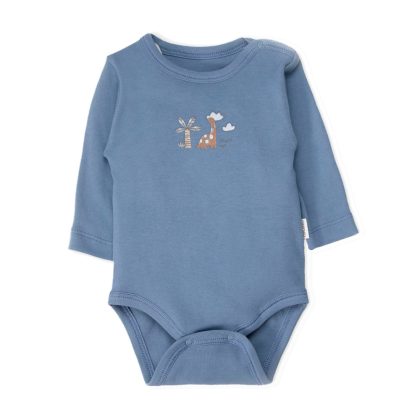 Боди с длинным рукавом (Stone Age) BEBETTO Мальчики Синий 0-3M/62CM