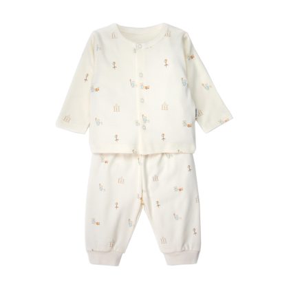 Комлект распашонка/ползунки (My First Playmate) BEBETTO Мальчики Молочный 1-3M/62CM