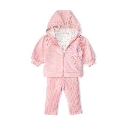 Комплект из 3 предметов (Grow) BEBETTO Девочки Розовый 12-18M/86CM