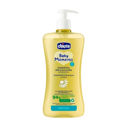 Шампунь детский Chicco Baby Moments с Ромашкой 500 мл