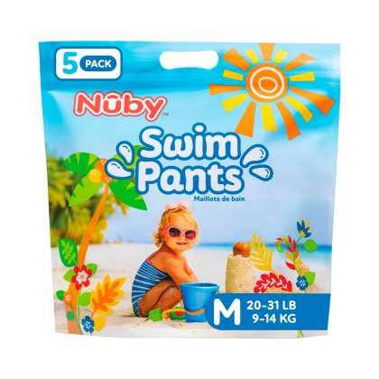 Трусики для плавания Nuby 9-14кг, 5 шт