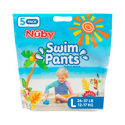Трусики для плавания Nuby 12-17кг, 5 шт